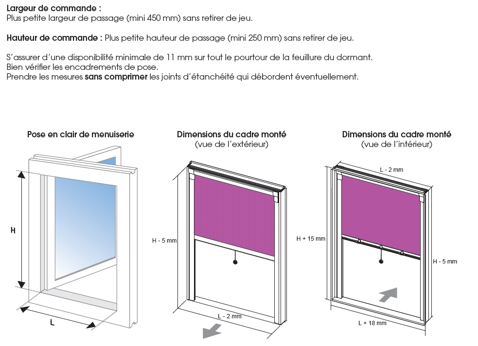 Moustiquaire Enroulable pour Fenêtre sans Perçage